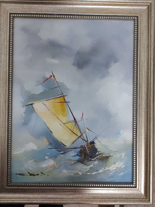 8 Tablouri inramate,picturi ulei de Sebastian Constantin/Livrare pers.