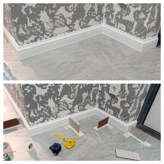 Установка плинтуса от 650тг