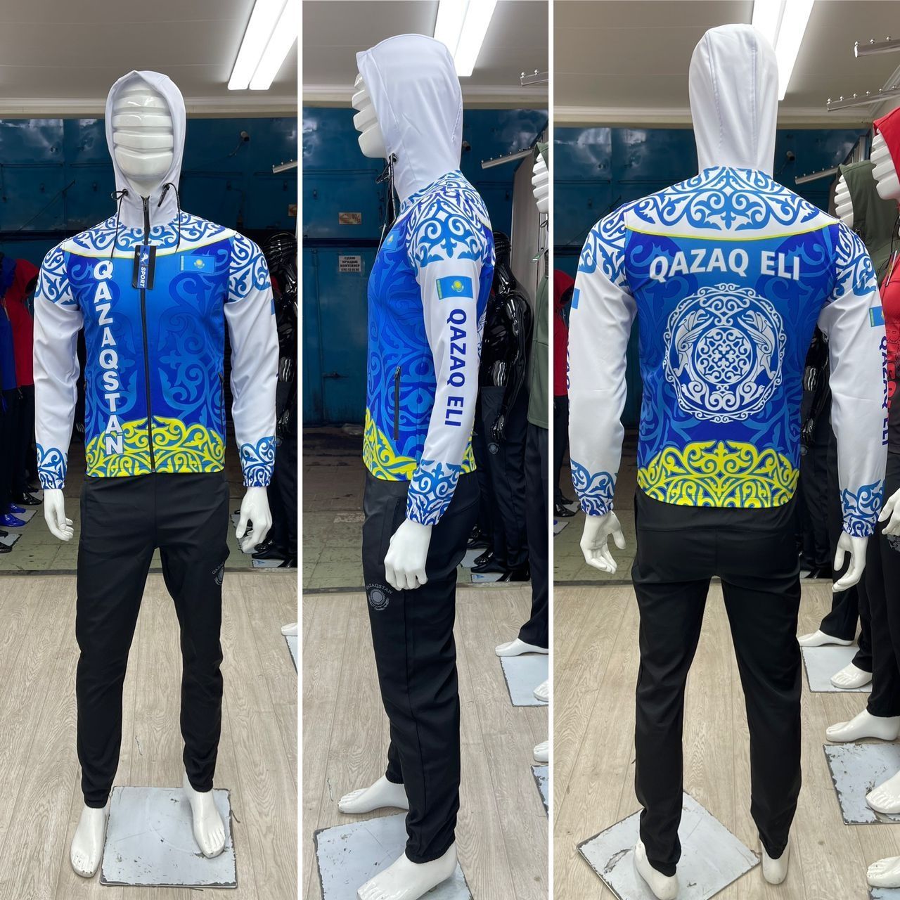 Спортивка Казахстан Спортивный костюм с надписью Олимпика KZ сборной