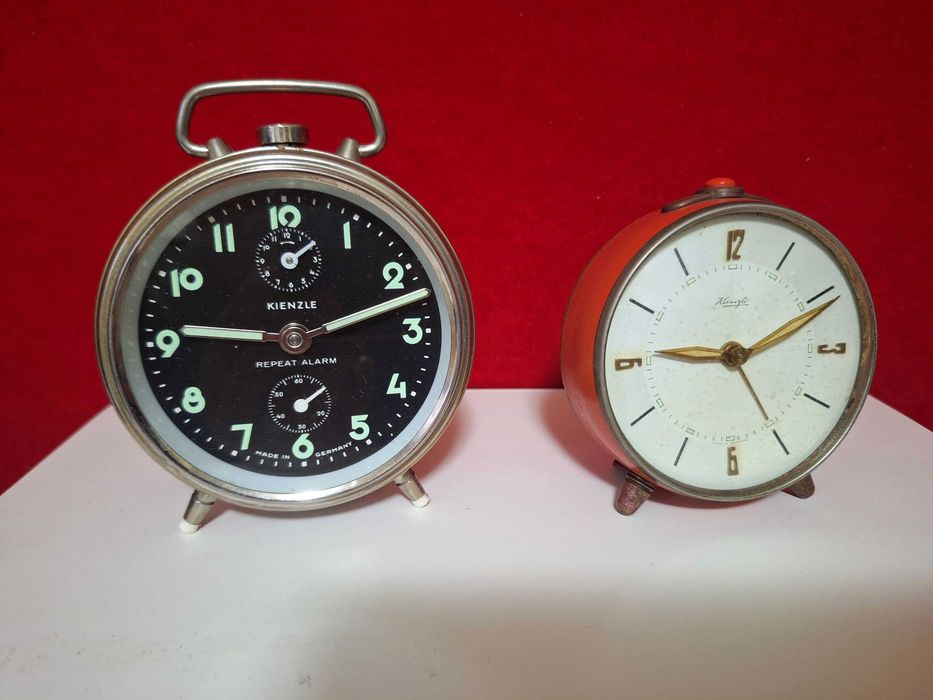 Ceas mecanic desteptator vintage Kienzle 1930 1950 Germany USSR