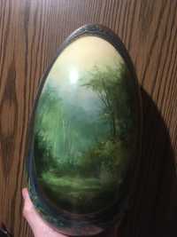 Яйцо деревянное расписанное