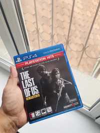 The last of us диск на PlayStation 4