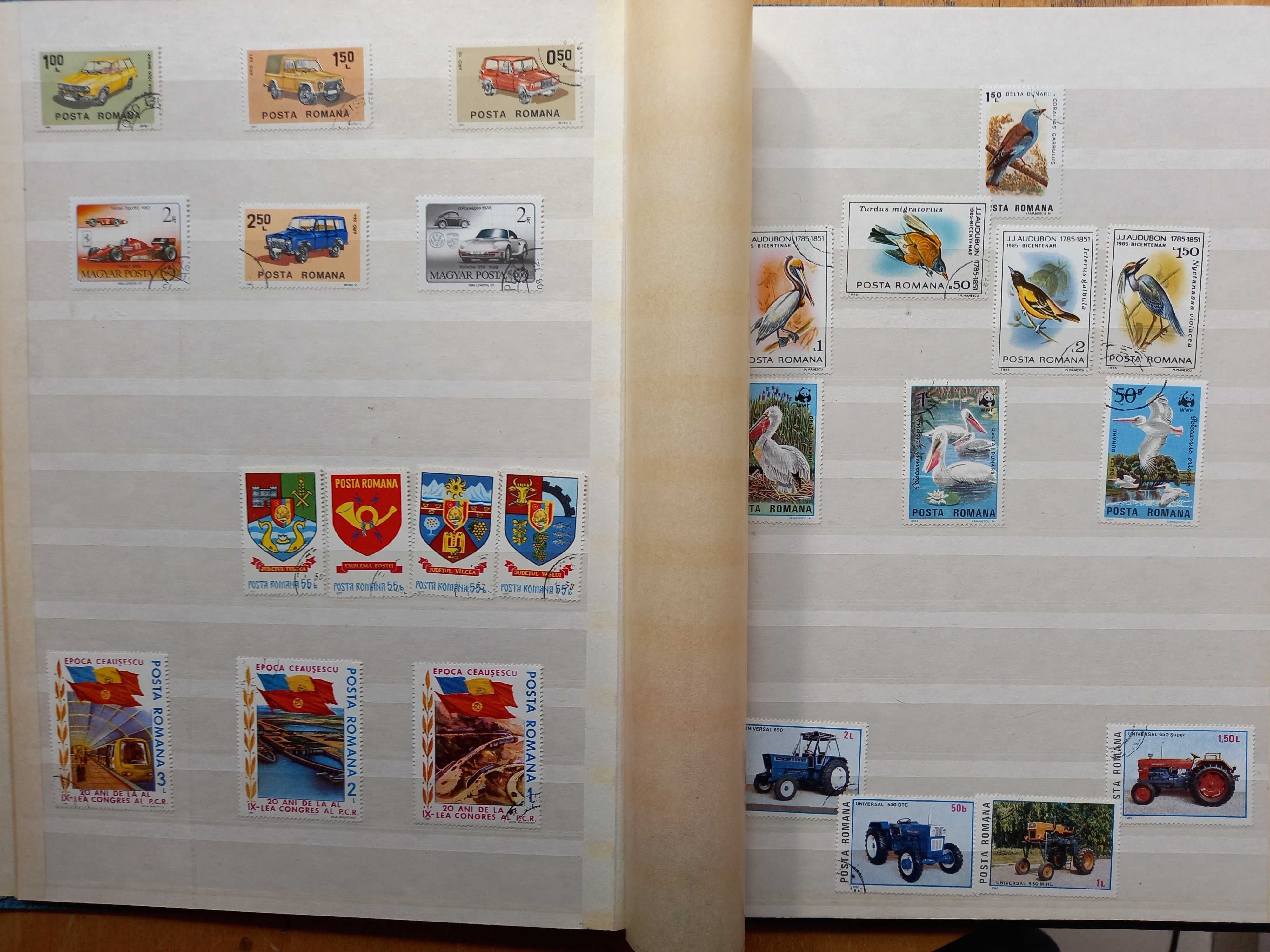Колекция пощенски марки около 250 бр.