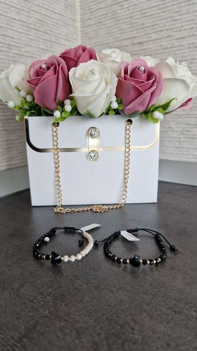 Brarari cu bilute din aur 14k