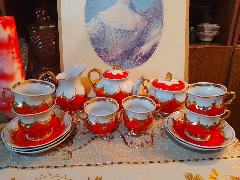 Сервизы чайные разные красивые