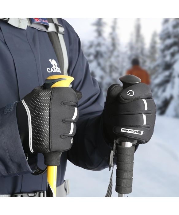 Manusi de iarna pt cliclism, ski, cu touchscreen, M, KynciLor