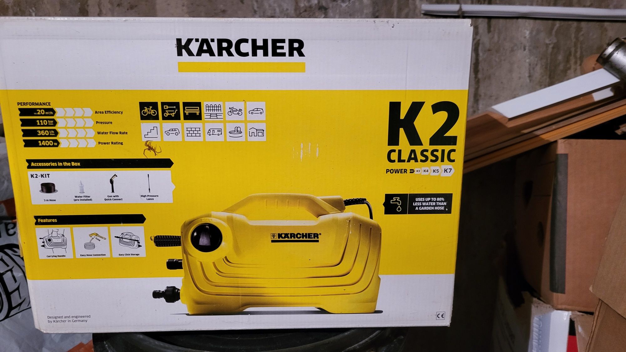 Продам портативную мойку Karcher