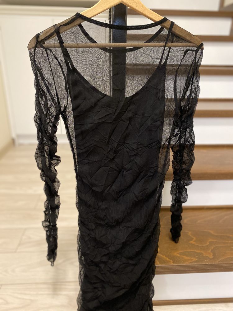 Rochie neagra Topshop, marimea XS