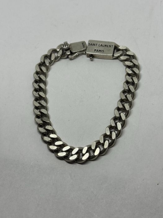 сребърна мъжка гривна панцер 34.32гр 925