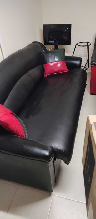 Холова гарнитура от естествена кожа + комплект с холна маса