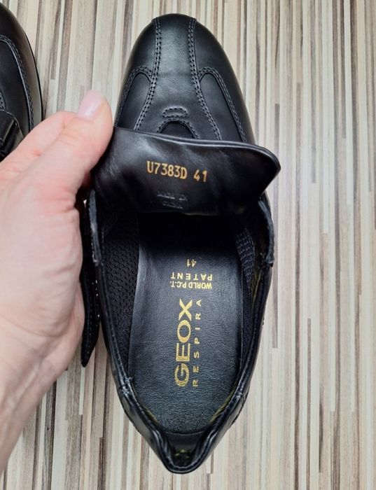 Pantofi noi piele Geox Respira mărime 41.