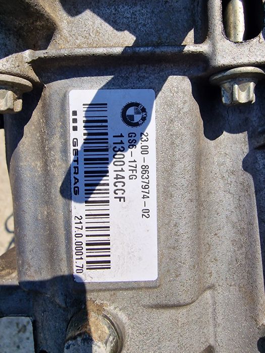 Cutie viteza 6+1 trepte Bmw seria 4 Grand coupe f36,f30,motor 1,5 b