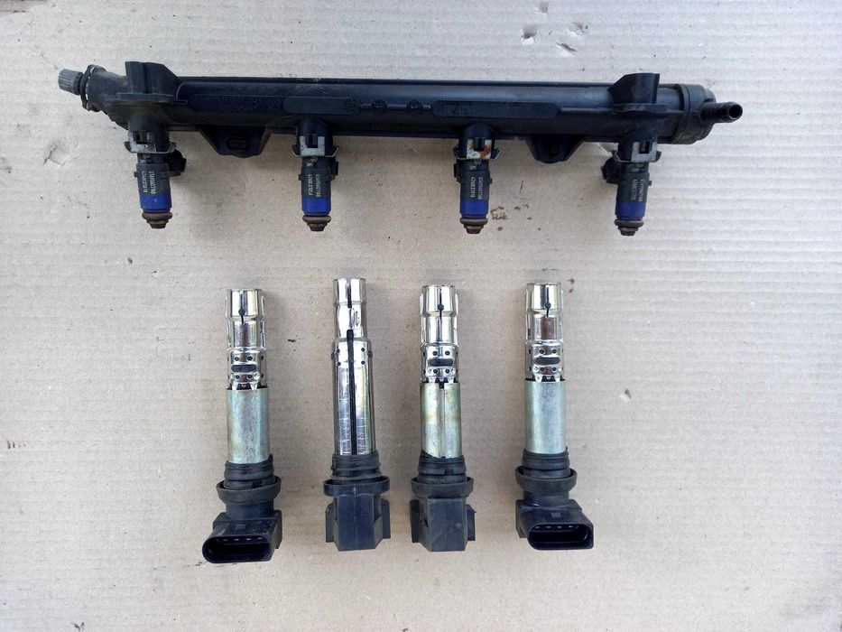 Skoda Fabia 2 Vw Polo 9n Seat Ibiza rampa cu injectoare bobine 1.2 1,4