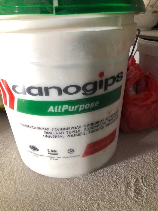 Danogips финишная шпатлевка 24кг