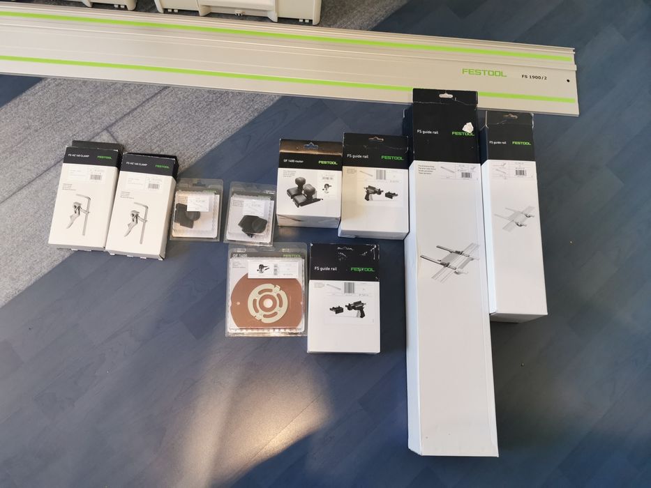 Festool продавам пълен пакет инструменти за мебели