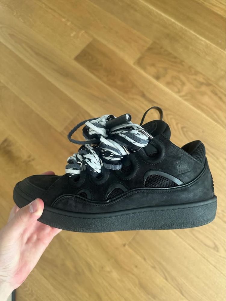 Lanvin Curb Sneakers Negri