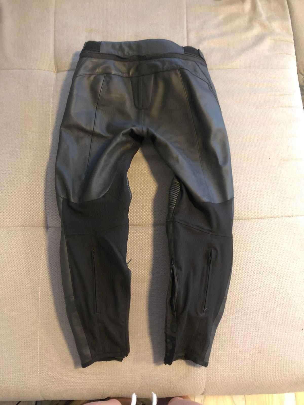 Pantaloni moto De Piele Alpinestars Missile V2 , marime 48