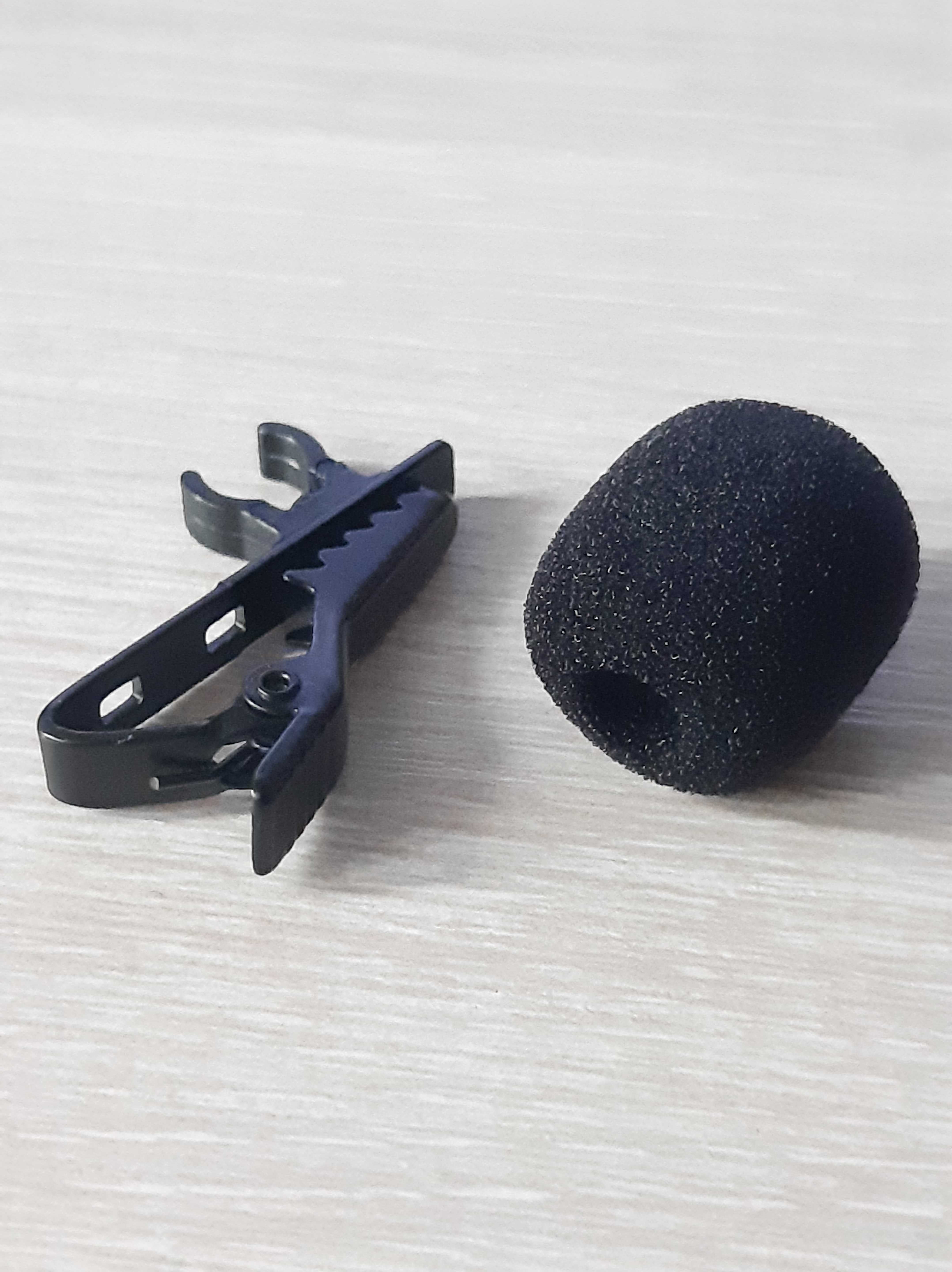 Прищепка для микрофона и ветрозащита для петличного микрофона