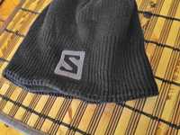 Salomon / плетена фес спортна шапка поларен интериор / състояние: ново