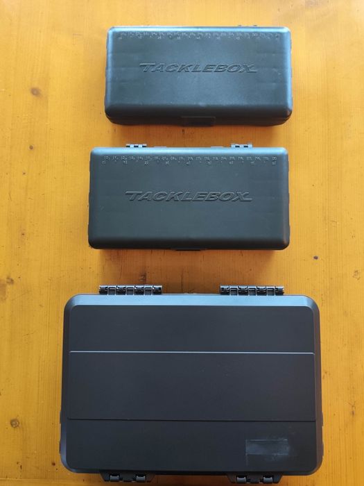 Шаранджийски кутии за такъми + принадлежности