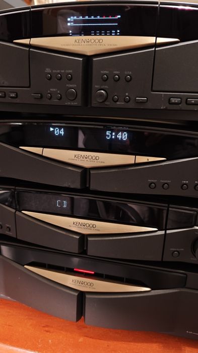 Linie audio Kenwood Casetofon Amplificator Cd player