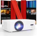 Proiector Smart Akiyo O9 WiFi Bluetooth, 600ANSI 50% Zoom  Netflix Lic