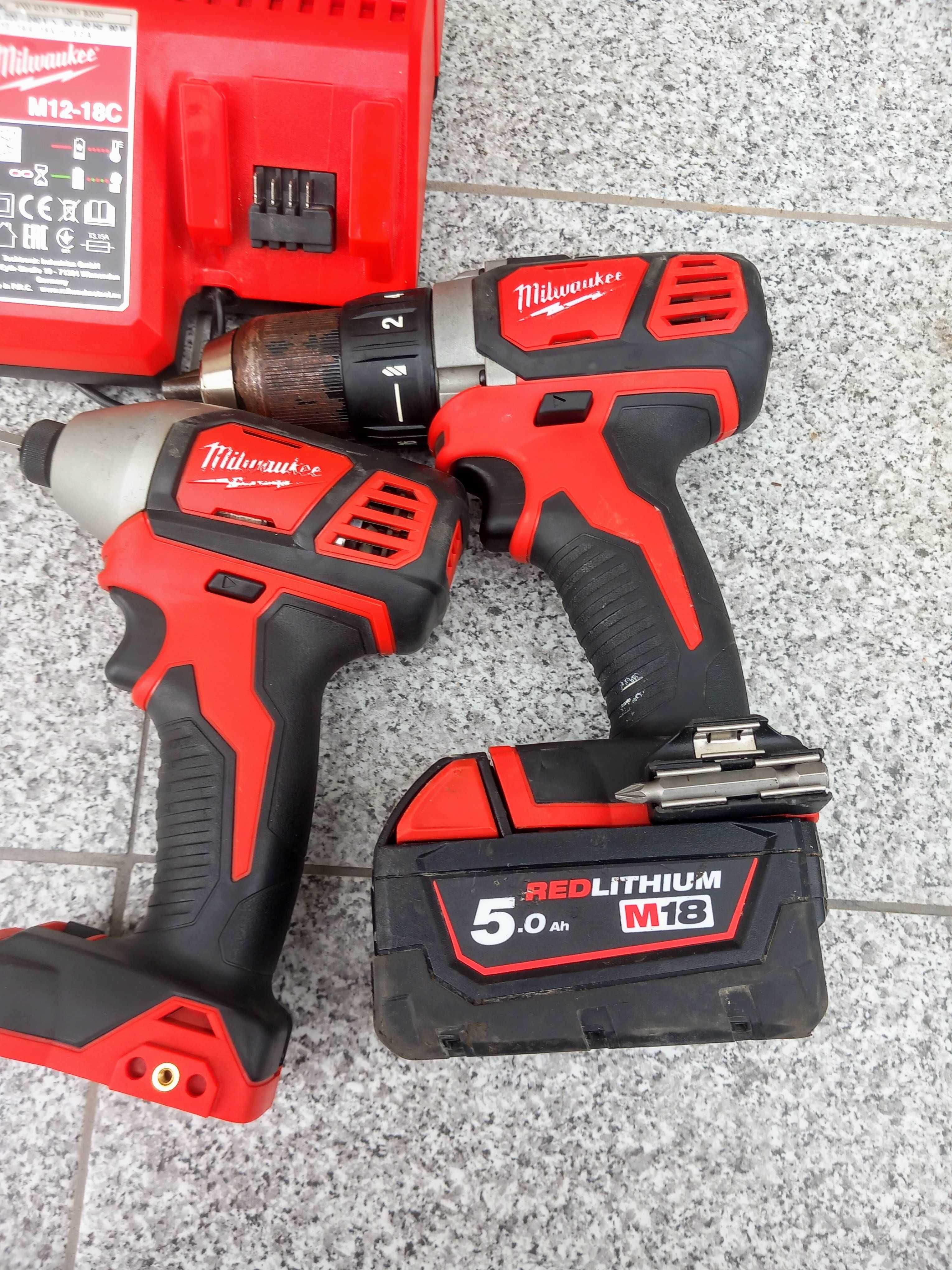 Milwaukee M18 BDD и M18 BID Винтоверт и Импакт