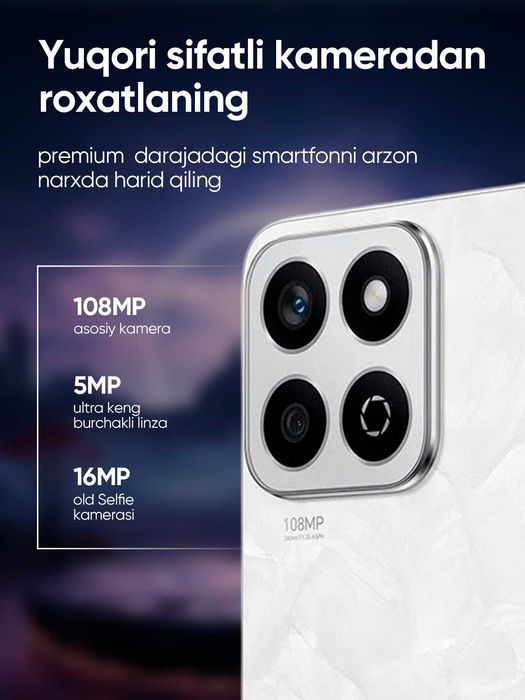 Смартфон HONOR X7C, 8/512 ГБ,Smartfon HONOR X7C, 8/512 GB