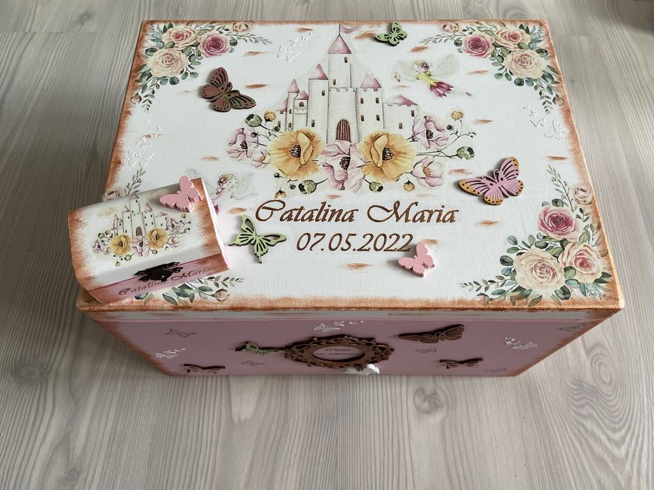 Cutie trusou/Lumanare botez