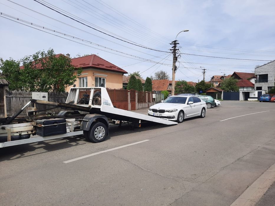 Tractări Auto Non-stop Platforma Hidraulica Tip Lift