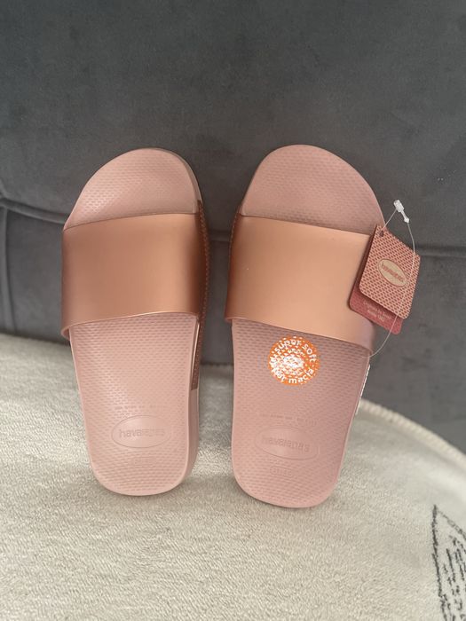 Чехли (джапанки) Havaianas slide classic metallic Хавайанас