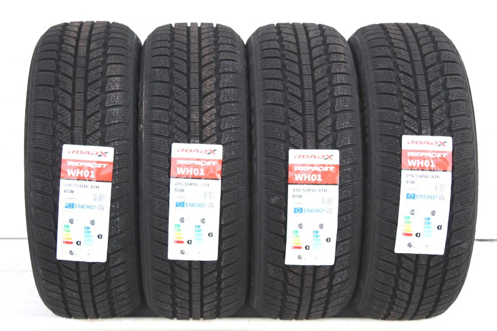 Anvelope iarna noi 195/55R16, 87H, XL, RoadX, DOT 2025