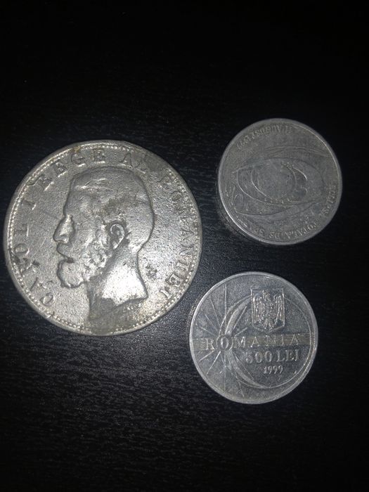 Moneda argint Carol I ‘81