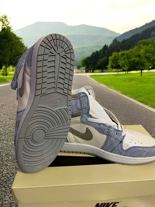 Adidasi Nike Jordan 1 High Hyper Royal - Adidasi Unisex Noi