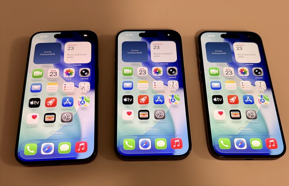 Iphone 15 pro / 128 gb / 100% baterie / folie sticla cadou