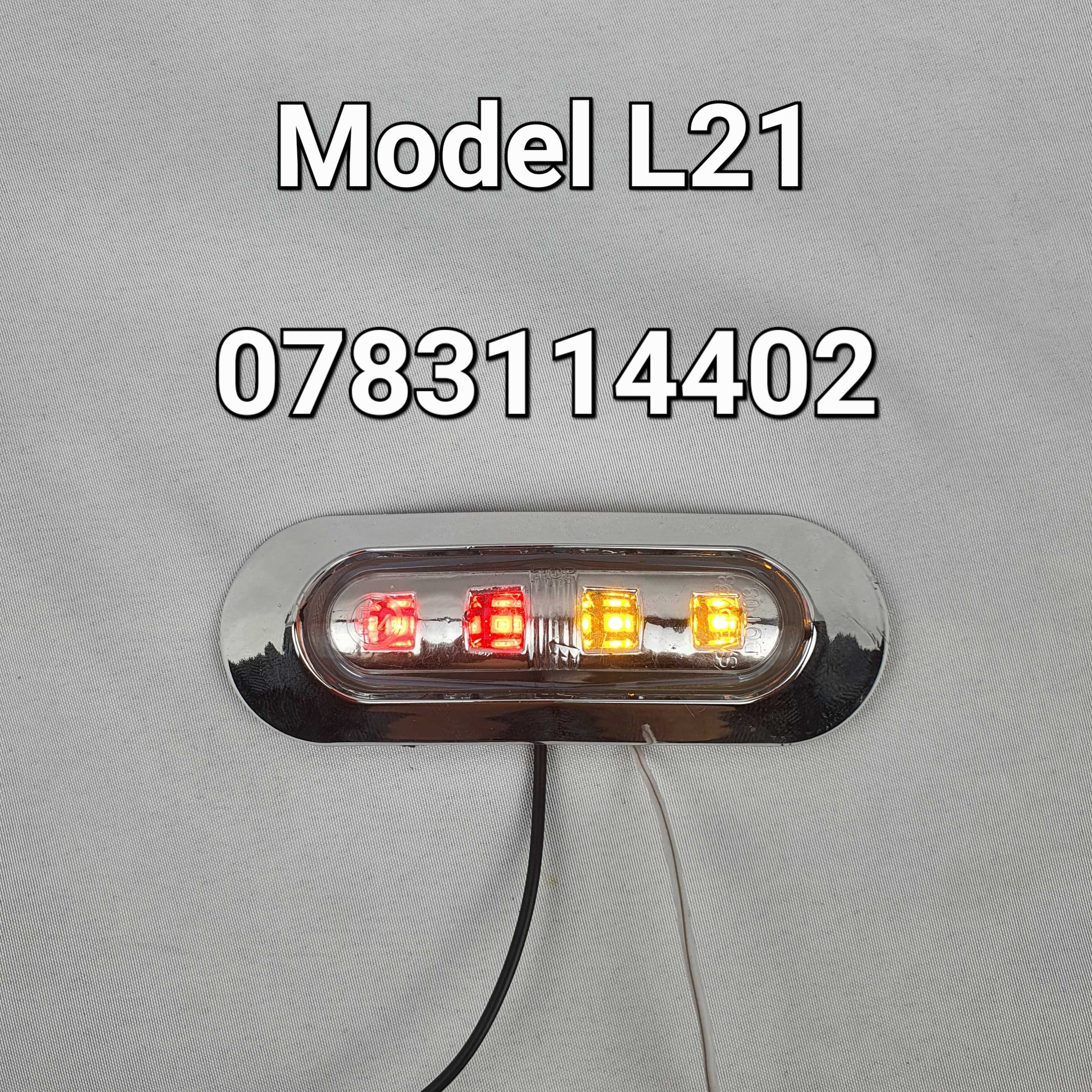 Lampa-Lampi Gabarit LED-Platforma-Remorca-Trailer-Utilaje-Rulota - L21