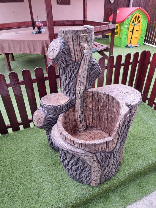 Градински чешми от декоративен бетон