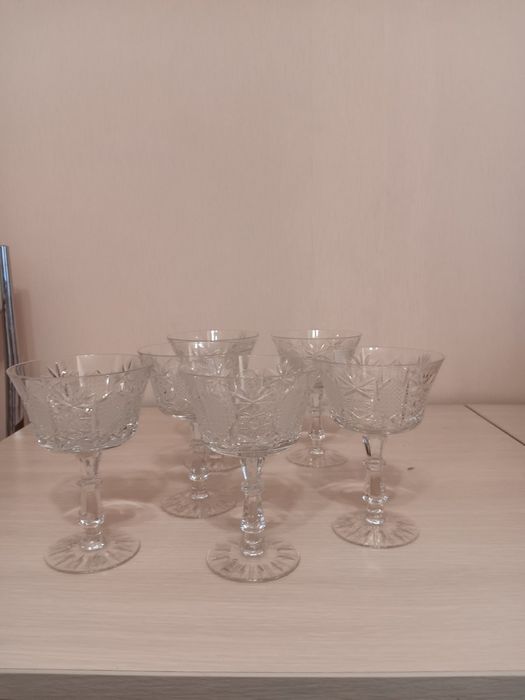 Кристални чаши за шампанско