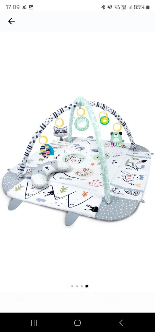 Saltea de Activitati si Spatiu de Joaca 3in1, BabyKING KinderVibe™,