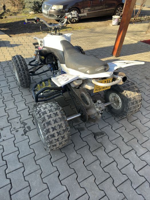 Yamaha YFZ 450 (competitie) schimb cu auto