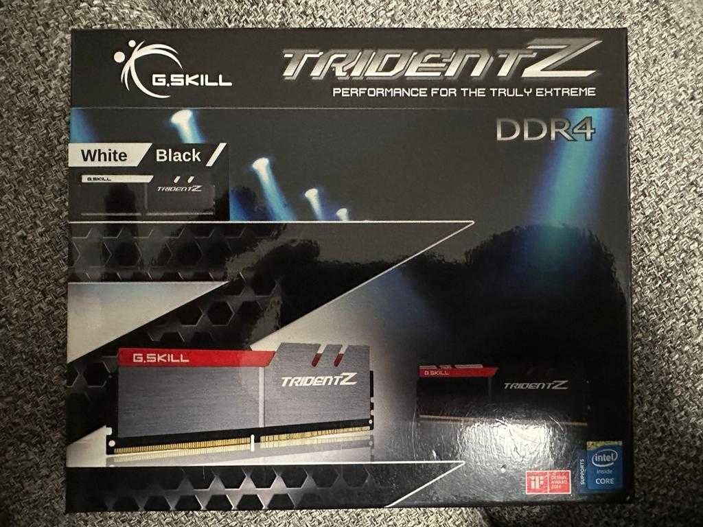 RAM TridentZ 3600 CL16 B-die 1 x 8GB + 1 x 8 GB gratis (cu probleme)