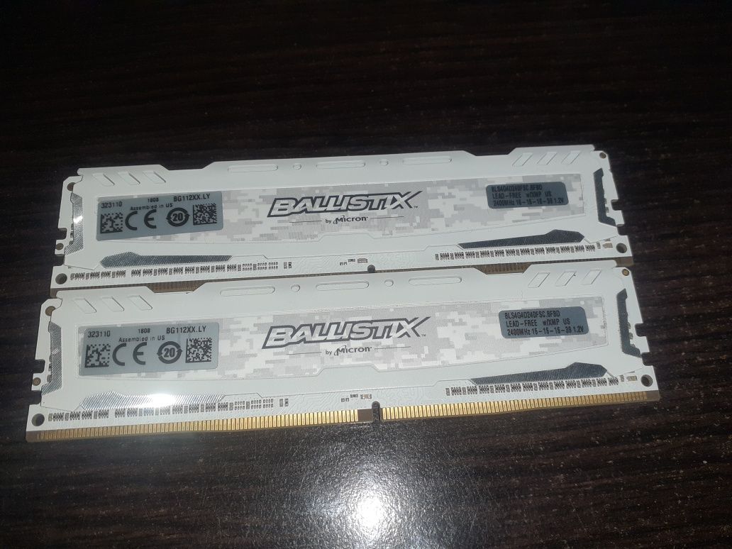 Ram Crucial Ballstix Sport 8GB 2400mhz