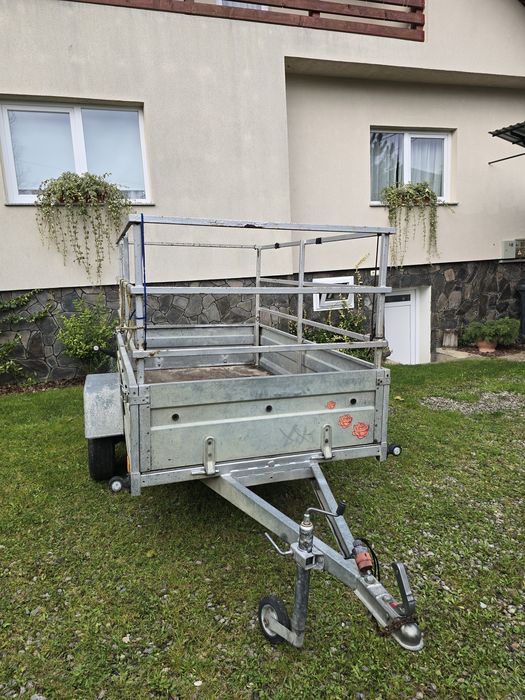 Remorcă NIEWIADOW B1 02X - 750 kg din 2017 – RANFORSATĂ și ROBUSTĂ