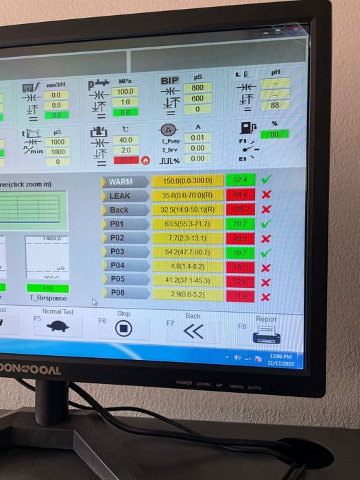 Verificari si reparatii injectoare pe stand profesional