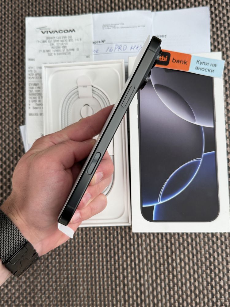 НОВ! 256•iPhone 16 Pro max*ЛИЗИНГ 80лв/м айфон 16 про макс 256