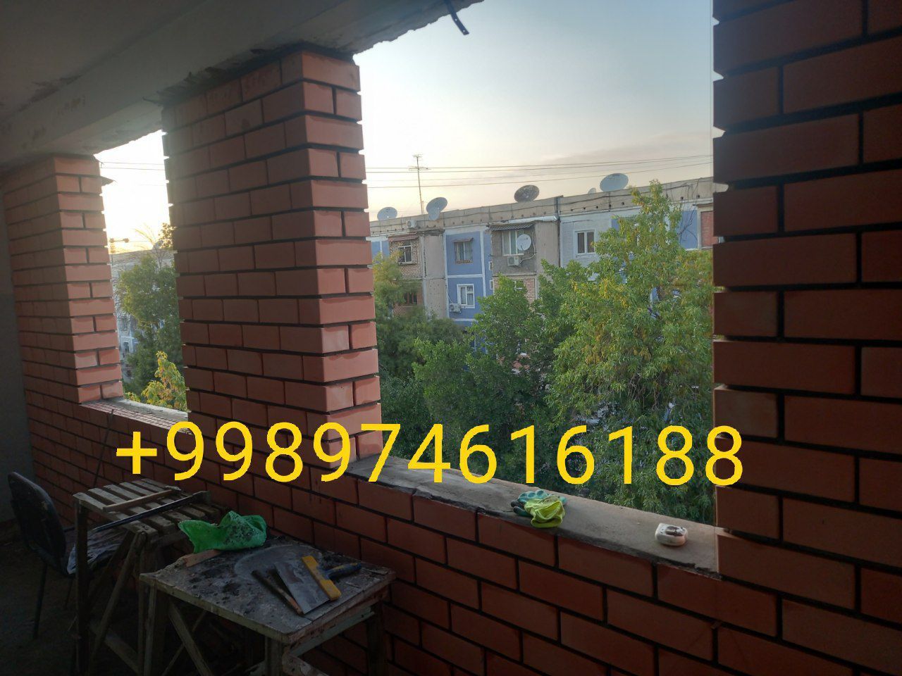 Balkon gisht teramiz