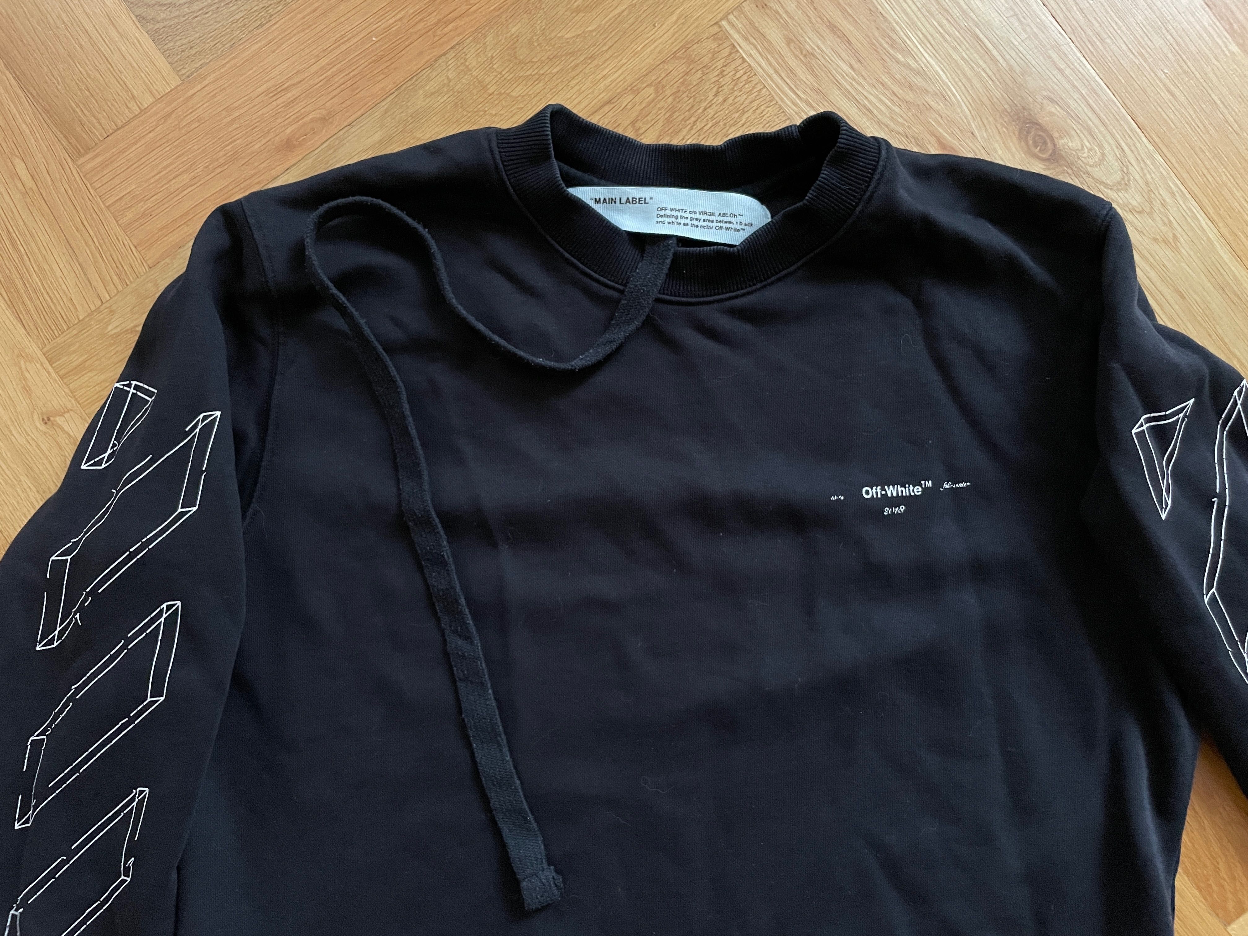 off-white virgil abloh блуза М унисекс