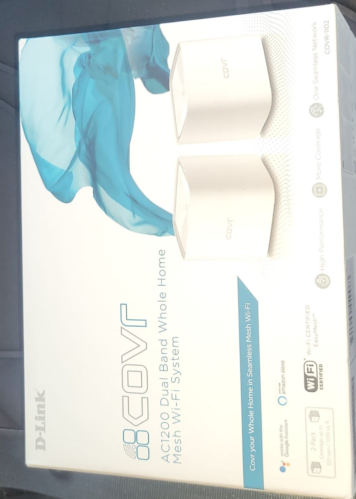 Router wireless D-Link COVR 1102 Mesh Wi-Fi AC