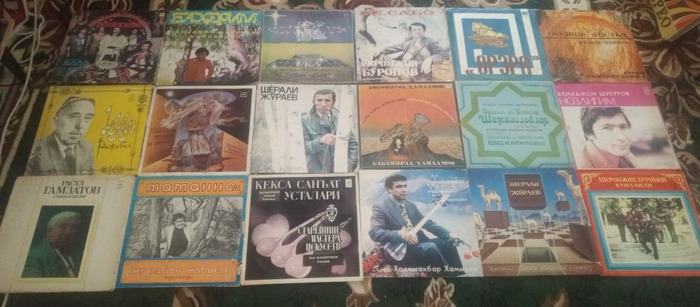 Узбекские и средно азиятские исполнители виниловые пластинка