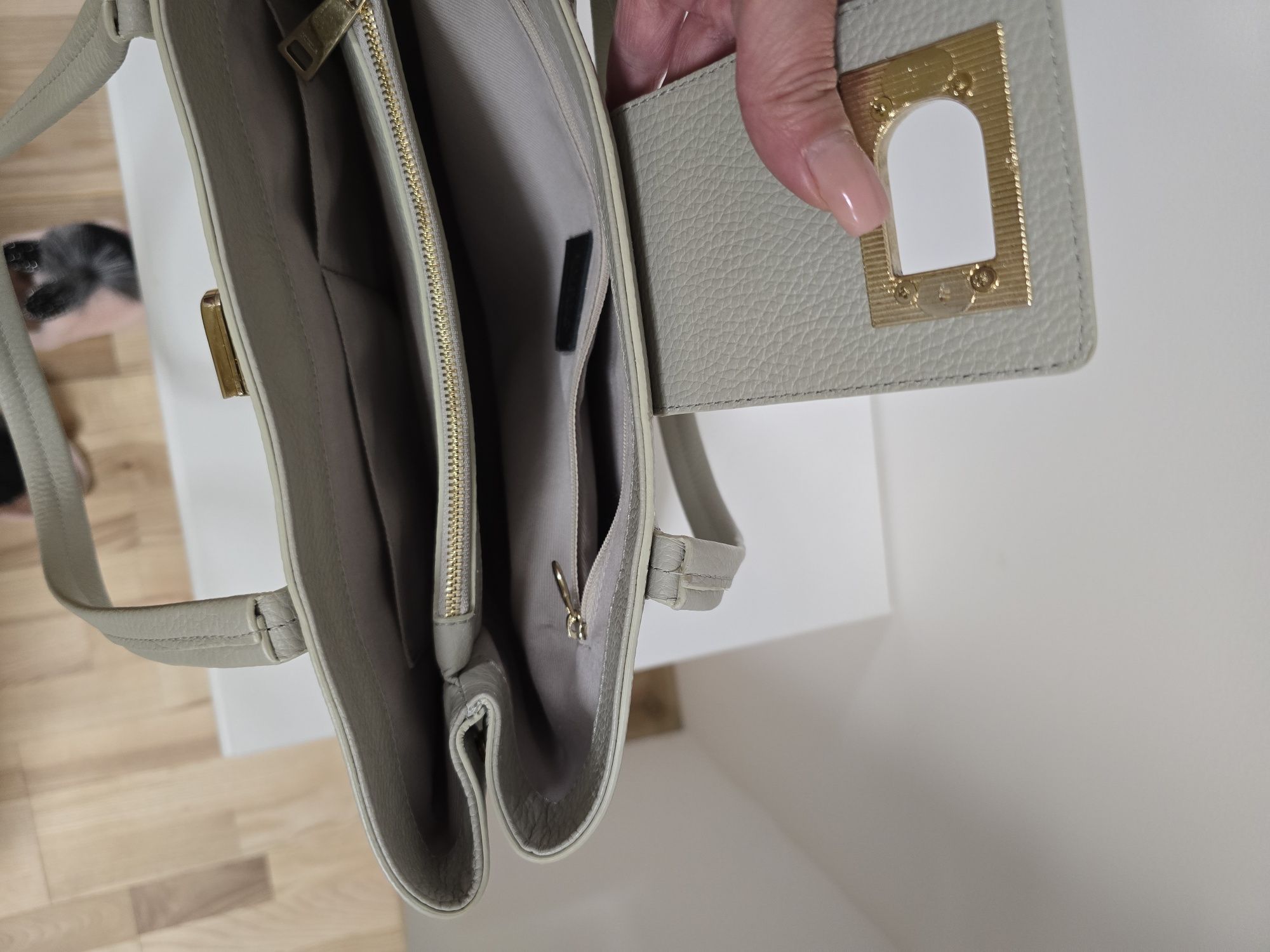 Чанта furla сива